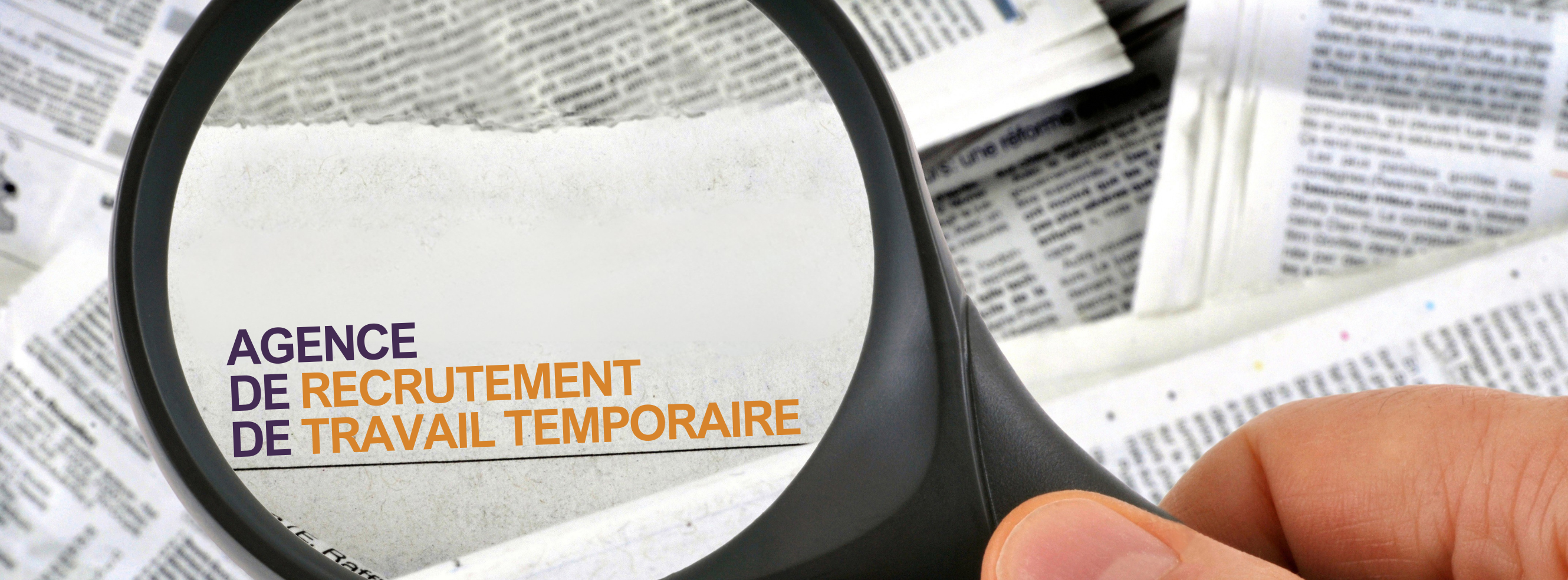 Une recherche d'emploi pour un travail temporaire